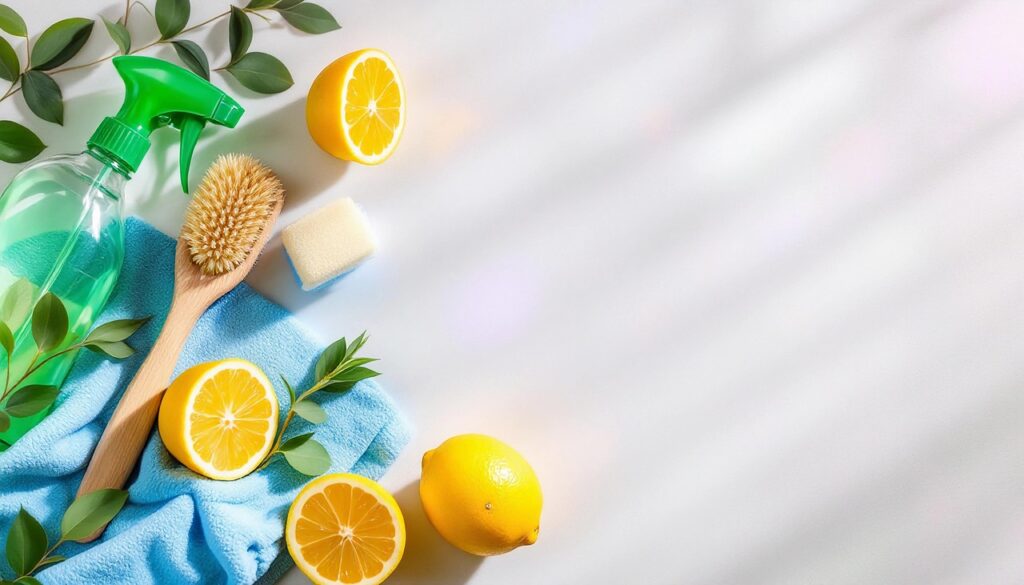 limpeza com produtos caseiros