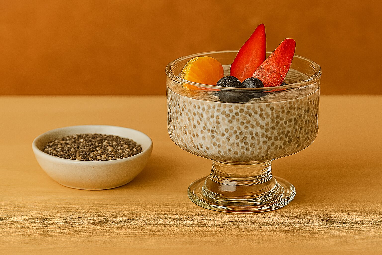 pudim de chia 